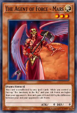 The Agent of Force - Mars Yu-Gi-Oh card