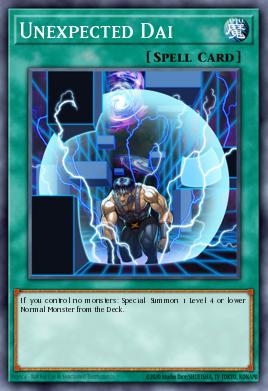 Unexpected Dai Yu-Gi-Oh card