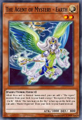 The Agent of Mystery - Earth Yu-Gi-Oh card