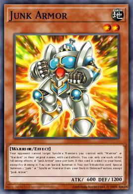 Junk Armor Yu-Gi-Oh card