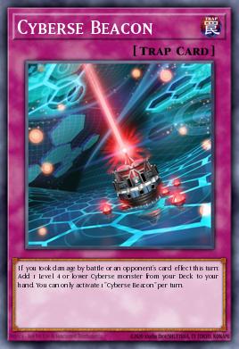 Cyberse Beacon Yu-Gi-Oh card