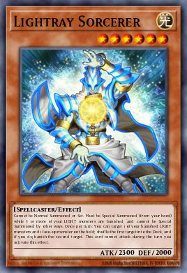 Lightray Sorcerer Yu-Gi-Oh card