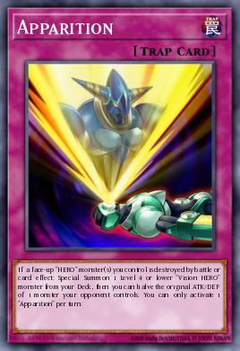 Apparition Yu-Gi-Oh card