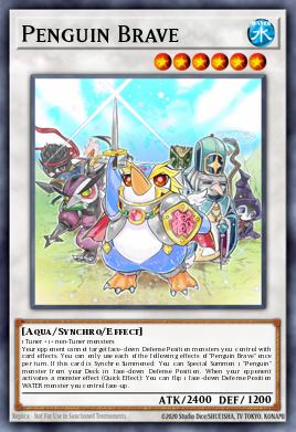 Penguin Brave Yu-Gi-Oh card
