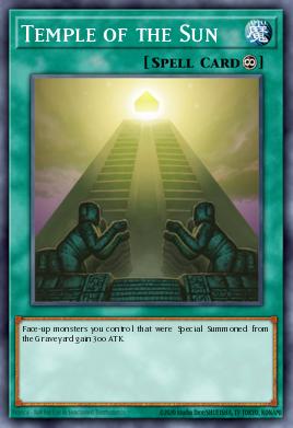 Temple of the Sun Yu-Gi-Oh card
