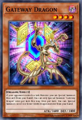 Gateway Dragon Yu-Gi-Oh card