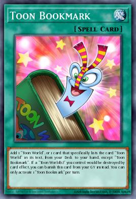 Toon Bookmark Yu-Gi-Oh card