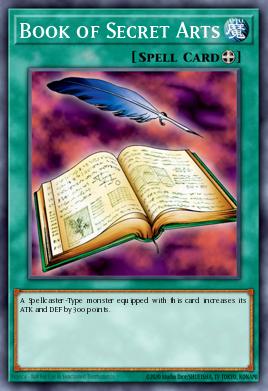 Book of Secret Arts Yu-Gi-Oh card