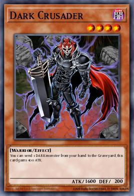 Dark Crusader Yu-Gi-Oh card