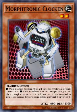 Morphtronic Clocken Yu-Gi-Oh card