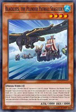 Blackeyes, the Plunder Patroll Seaguide Yu-Gi-Oh card