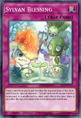 Sylvan Blessing Yu-Gi-Oh card