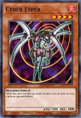 Cyber Esper Yu-Gi-Oh card