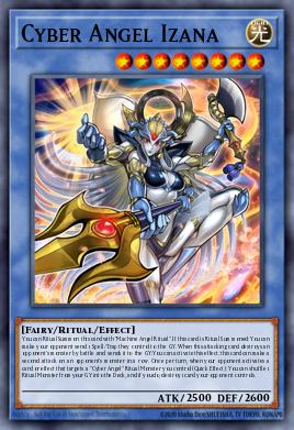 Cyber Angel Izana Yu-Gi-Oh card