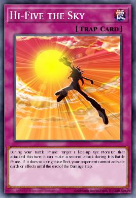 Hi-Five the Sky Yu-Gi-Oh card
