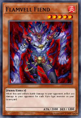 Flamvell Fiend Yu-Gi-Oh card