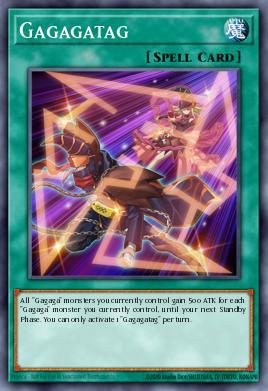 Gagagatag Yu-Gi-Oh card
