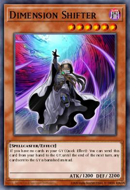 Dimension Shifter Yu-Gi-Oh card