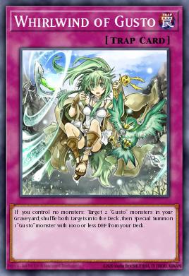Whirlwind of Gusto Yu-Gi-Oh card