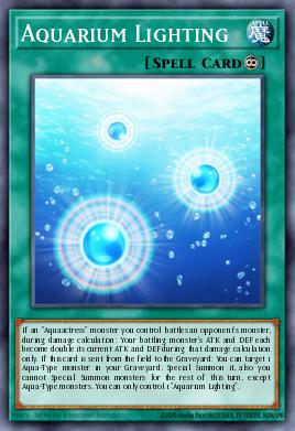 Aquarium Lighting Yu-Gi-Oh card
