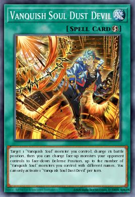 Vanquish Soul Dust Devil Yu-Gi-Oh card