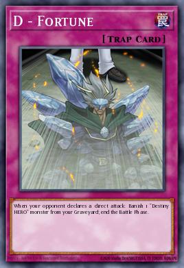 D - Fortune Yu-Gi-Oh card