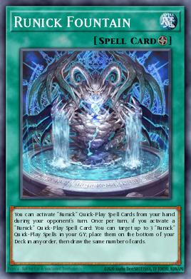 Runick Fountain Yu-Gi-Oh card