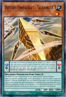 Deftero Enneacraft - "alazoneIA" Yu-Gi-Oh card