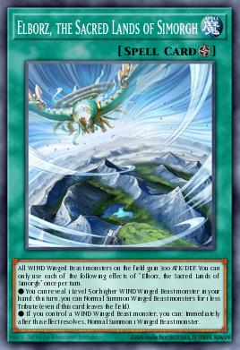 Elborz, the Sacred Lands of Simorgh Yu-Gi-Oh card