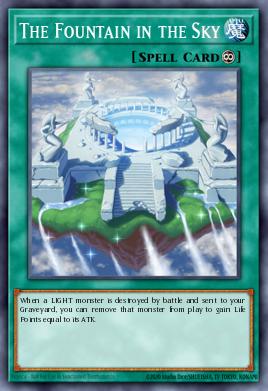 The Fountain in the Sky Yu-Gi-Oh card