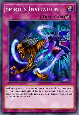 Spirit's Invitation Yu-Gi-Oh card