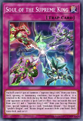 Soul of the Supreme King Yu-Gi-Oh card