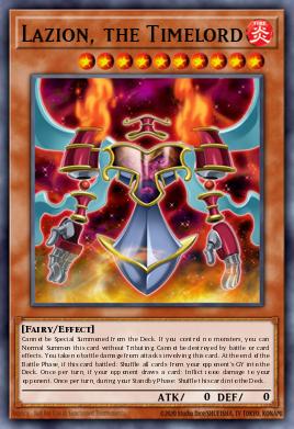Lazion, the Timelord Yu-Gi-Oh card