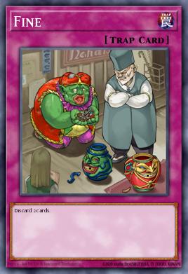 Fine Yu-Gi-Oh card
