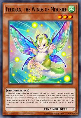 Feedran, the Winds of Mischief Yu-Gi-Oh card
