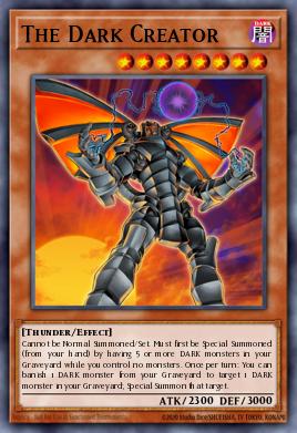 The Dark Creator Yu-Gi-Oh card