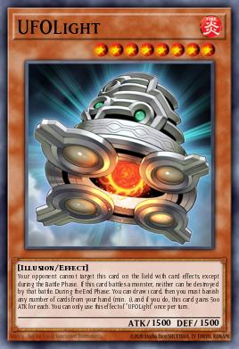 UFOLight Yu-Gi-Oh card