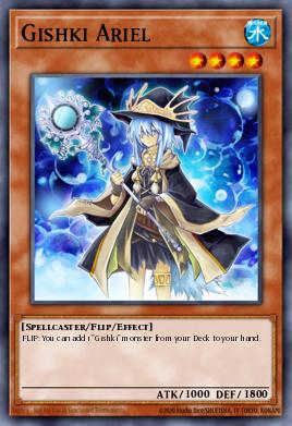 Gishki Ariel Yu-Gi-Oh card