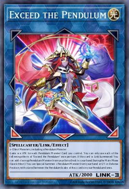 Exceed the Pendulum Yu-Gi-Oh card
