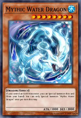 Mythic Water Dragon Yu-Gi-Oh card