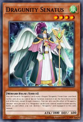Dragunity Senatus Yu-Gi-Oh card