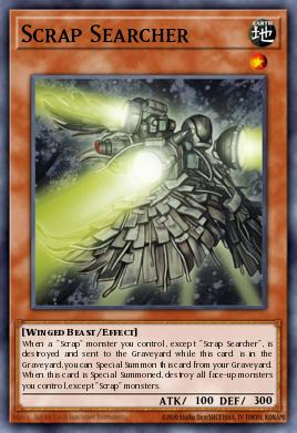 Scrap Searcher Yu-Gi-Oh card