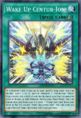 Wake Up Centur-Ion! Yu-Gi-Oh card