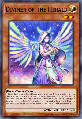 Diviner of the Herald Yu-Gi-Oh card