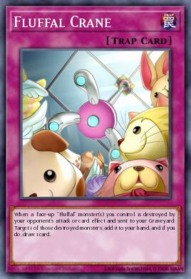 Fluffal Crane Yu-Gi-Oh card