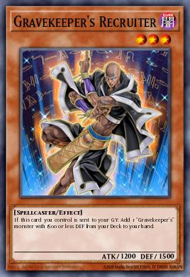 Gravekeeper's Recruiter Yu-Gi-Oh card