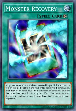 Monster Recovery Yu-Gi-Oh card