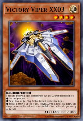 Victory Viper XX03 Yu-Gi-Oh card