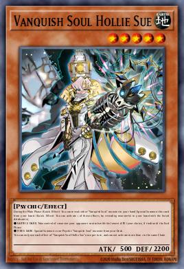Vanquish Soul Hollie Sue Yu-Gi-Oh card