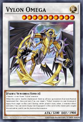 Vylon Omega Yu-Gi-Oh card